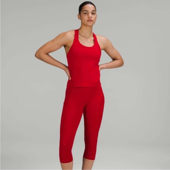 Lululemon Swiftly Tech Racerback Tank Top 2.0 *Race Length | Red | Size: 10 - Picture 3 of 8